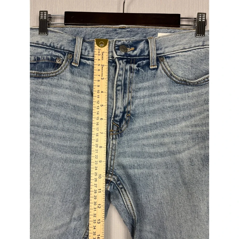 Banana Republic Jeans Mens 34 Light Wash Standard Jean‎ Slim Fit Denim Casual